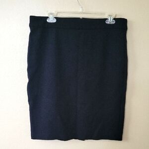 Mix by 41 Hawthorn Black Knee Length Pencil Skirt - Size Large